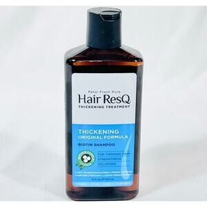 Hair ResQ Thickening Treatment Biotin Shampoo 12 oz Strengthens Volumizes New